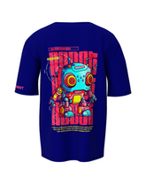 Mini Robot Blue Unisex Oversized Special Edition T-Shirt